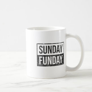 Sunday Funday Brunch Footbyll Sports Bbq Church Coffee Mug