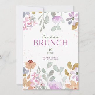 Sunday Funday Brunch Invitation - Elegant & Custom