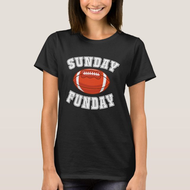 Sunday Funday Football League Sports Graphic Mens  T-Shirt (Front)