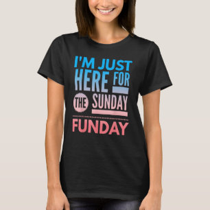 Sunday Funday Football Sports Funny Football_1 T-Shirt