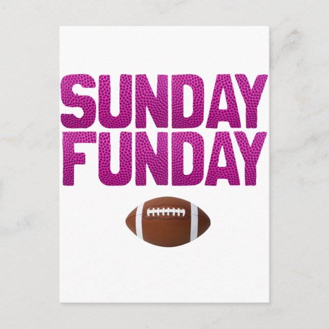 Sunday Funday Postcard (Front)
