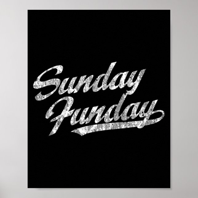 Sunday Funday Poster (Front)