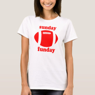 Sunday Funday - red T-Shirt