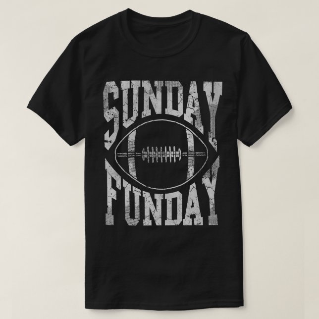 Sunday Funday  Retro Fade T-Shirt (Design Front)