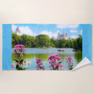 SUNDAY IN CENTRAL PARK Beach Towel