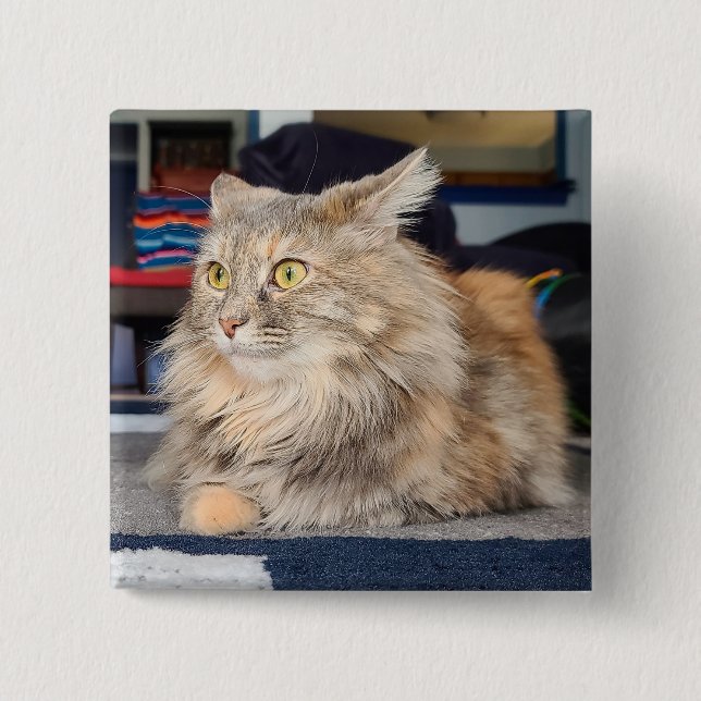 Sunday Mood 15 Cm Square Badge (Front)