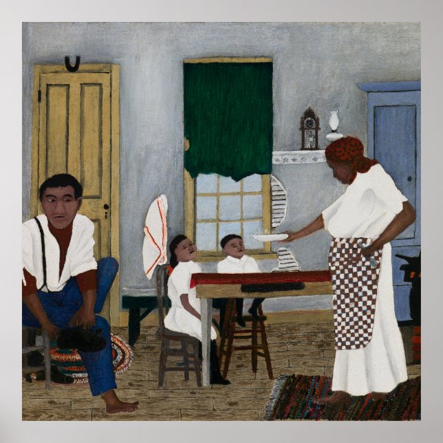 Sunday Morning Breakfast -Horace Pippin Poster (Front)