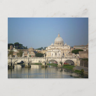 Sunday Morning in Rome Postcard