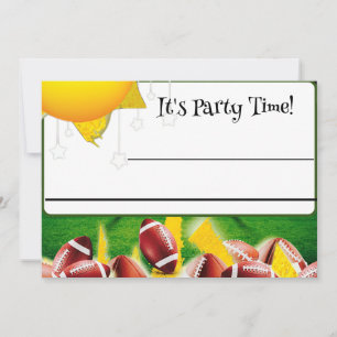 SUNDAY NIGHT FOOTBALL! INVITATION