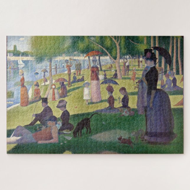 Sunday on la Grande Jatte by Georges Seurat Jigsaw Puzzle (Horizontal)