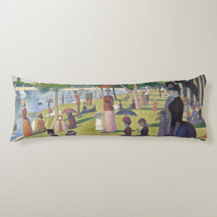 Sunday on La Grande Jatte Seurat Painting Body Cushion