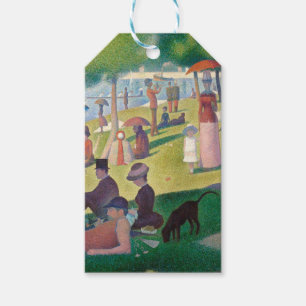 Sunday on La Grande Jatte Seurat Painting Gift Tags