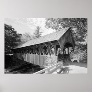 Sunday River Bridge Poster