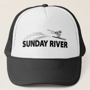 Sunday River Maine Ski Jumper Trucker Hat