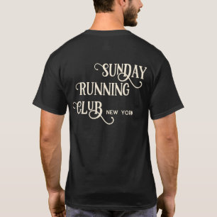 Sunday Running club Matching Group T-Shirt