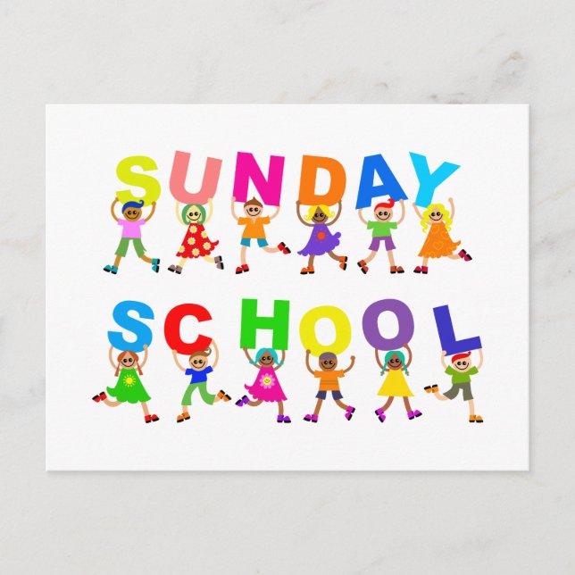 Sunday School Postcard (Front)