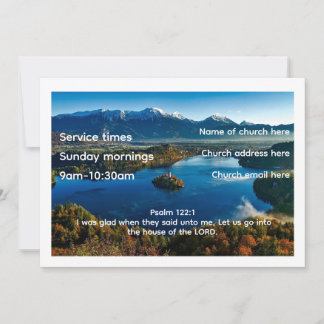 Sunday Serenity,Worship and Fellowship Invitation