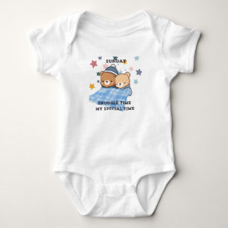 Sunday Snuggle Time T-Shirt Baby Bodysuit