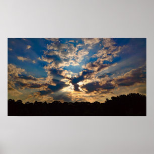 Sunday Sunrise Poster