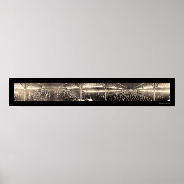 Sunday Tabernacle Photo 1910 Poster (Front)