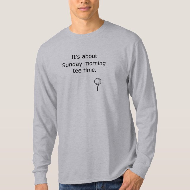 Sunday Tee Time Golf Design (Front)
