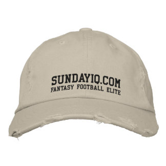 SundayIQ.Com: Fantasy Football Elite Embroidered Hat