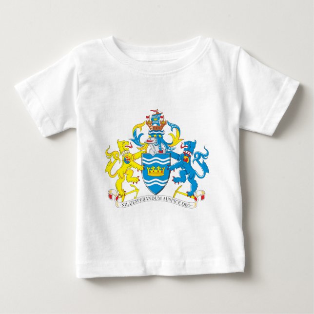 Sunderland Coat of Arms Baby T-Shirt (Front)