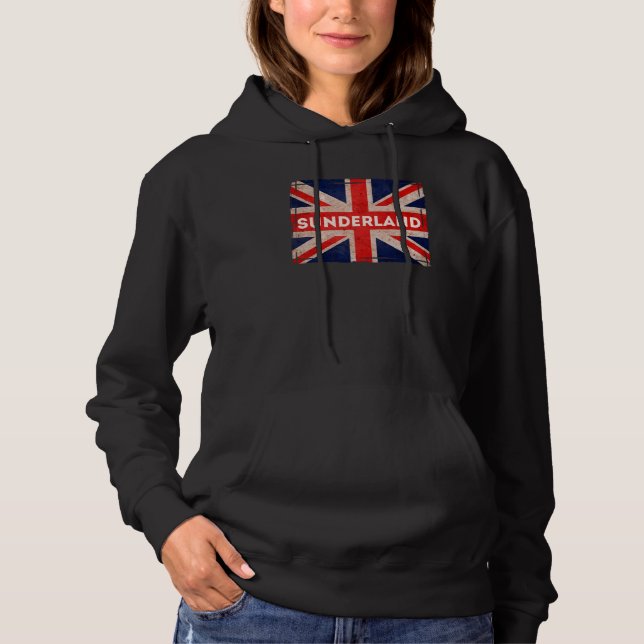 Sunderland Flag Born And Bred Hoodie (Front)