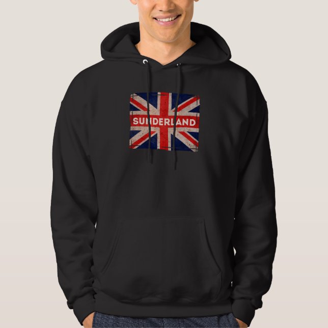 Sunderland Flag Born And Bred Hoodie (Front)