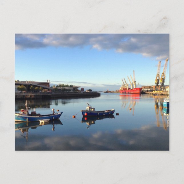 Sunderland Riverside Walk Postcard (Front)