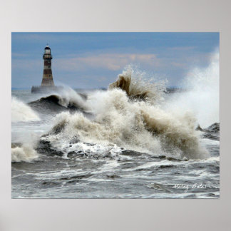 Sunderland - Roker Pier & Lighthouse Poster