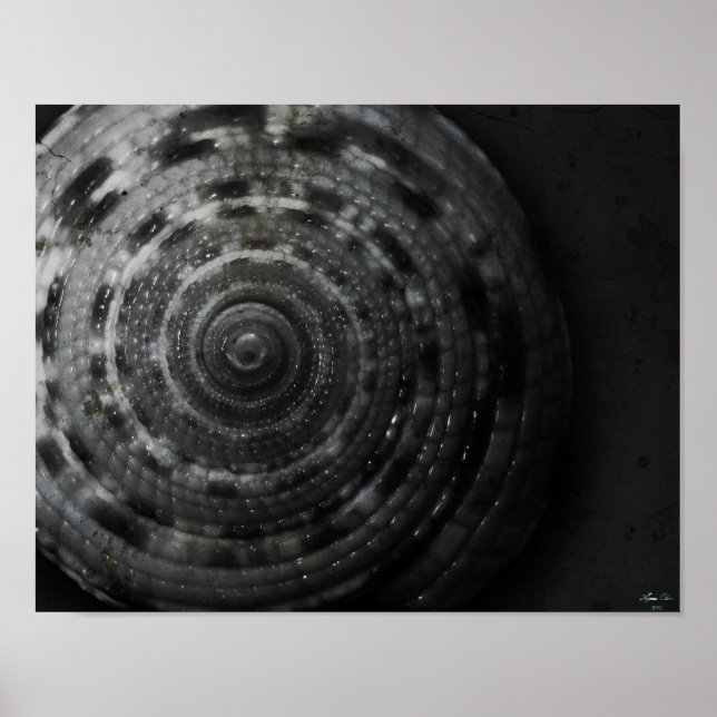 Sundial (Front) BW Poster (Front)