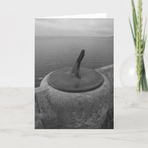 Sundial Greetings Card