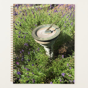 Sundial in Lavender Planner