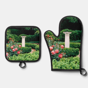 Sundial Oven Mitt & Pot Holder Set