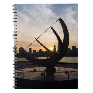 Sundial Sunset Notebook