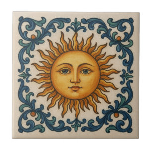 Sunface Ceramic Tile