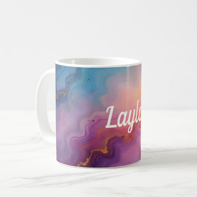 Sunfire Agate Coffee Mug (Front Left)