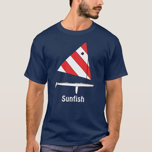 Sunfish Sailboat T-Shirt (Front)