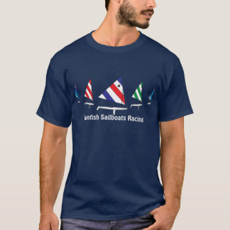 Sunfish Sailboats Racing T-Shirt