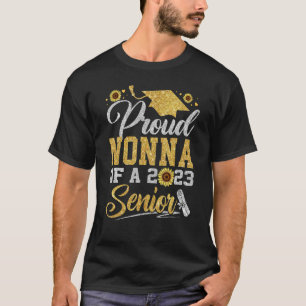 Sunflower 2023 Proud Nonna Of A 2023 Senior Gradua T-Shirt