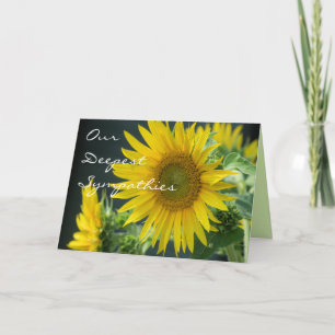 Sunflower 3488 any occasion card- customise card