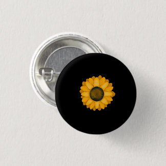 Sunflower 3 Cm Round Badge