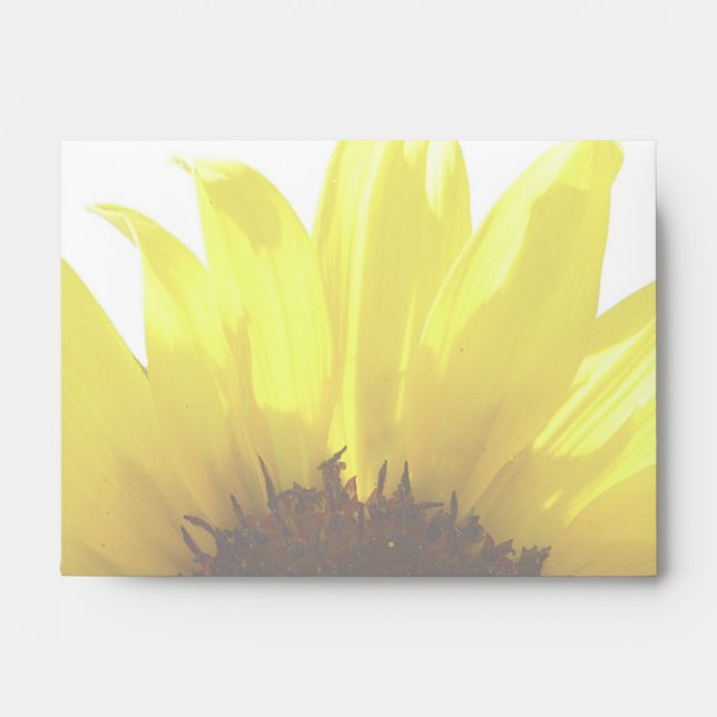 Sunflower A6 Envelope (Front)