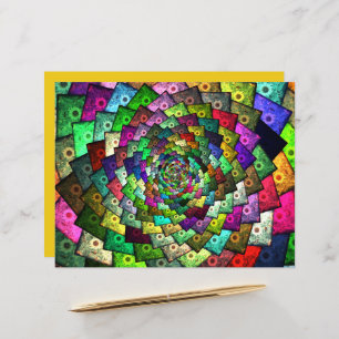 Sunflower Abstract Floral Colourful Pop Art Design