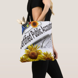 Sunflower Accountant Tote Bag