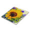 Sunflower and Blue Statice