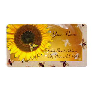 SUNFLOWER AND HONEY BEE ,BEEKEEPING, BEEKEPER