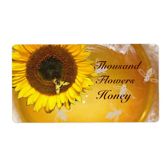 SUNFLOWER AND HONEY BEE ,BEEKEEPING, BEEKEPER (Front)