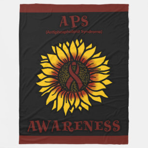 SUNFLOWER...APS FLEECE BLANKET
